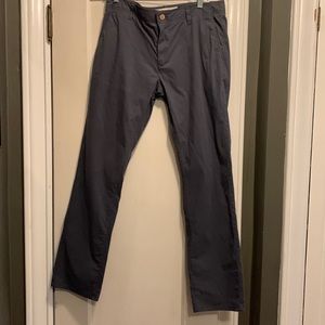 Mens Tailor Vintage Slacks- pants 32x32 gray